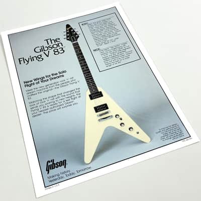 Gibson Flying V 1985 Alpine White USA Case_318 image 23