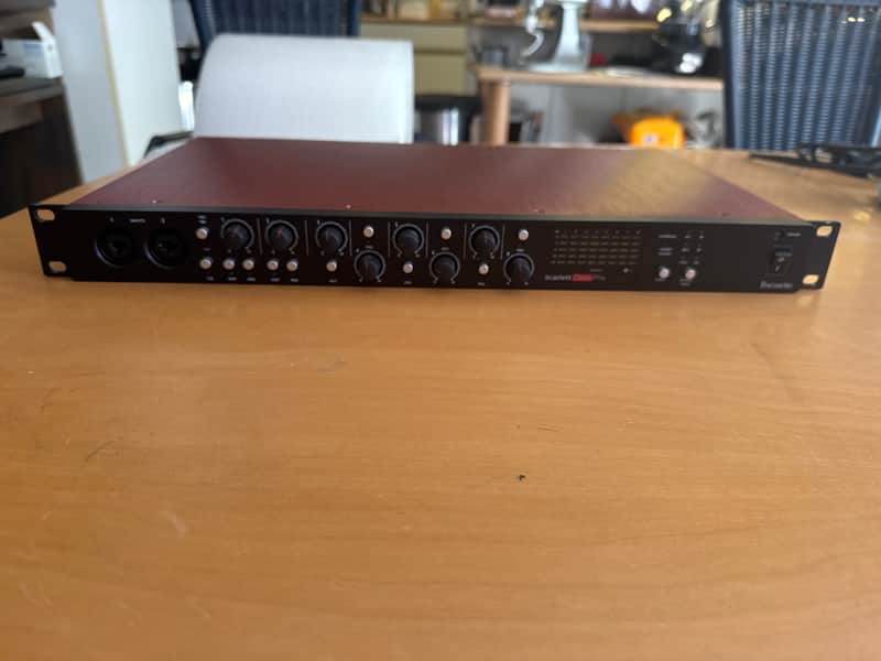Focusrite Scarlett OctoPre Dynamic 2017 - Present - Black image 1