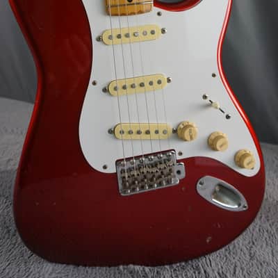 Fender Japan ST57-500 Stratocaster 1989 Candy Apple Red image 1