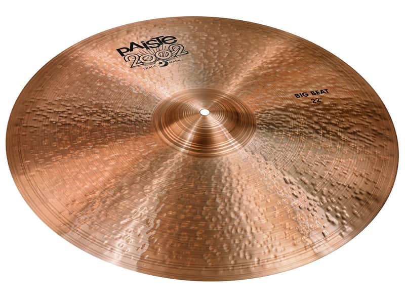 Paiste 2002 Black Series "Big Beat" 22" Crash Ride image 1