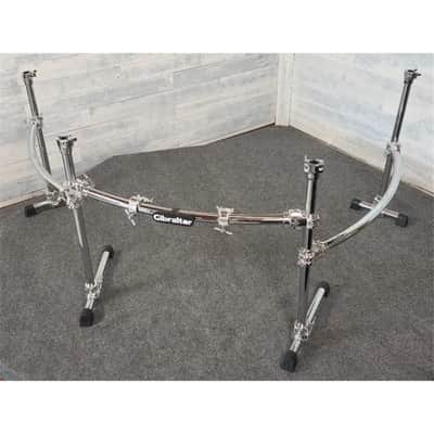 Used Gibraltar Chrome Series II Curved 3-Sided Drum Rack - Good image 2