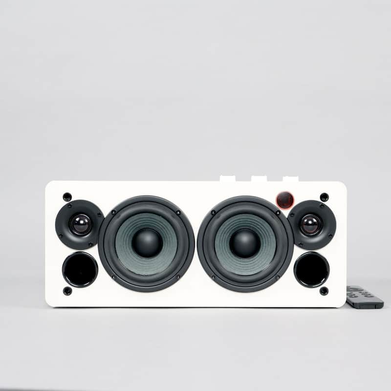 Edifier: D12 Stereo Speaker w/ Bluetooth - White image 1