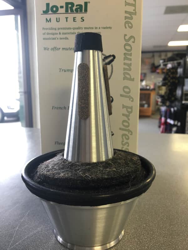 Jo-Ral TPT3 Aluminum Tri-Tone Trumpet Cup Mute image 1