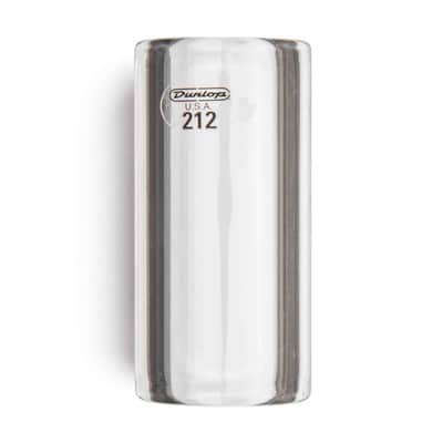 Dunlop 212 Pyrex Glass Guitar Slide Short/Small Single Heavy image 2
