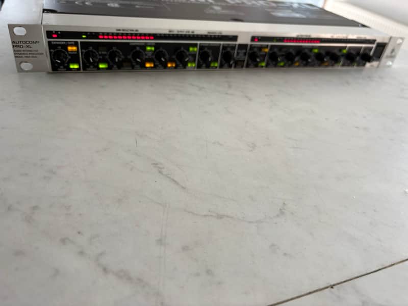 Behringer Autocom Pro-XL MDX1600 2-Channel Dynamics Processor 2000s - Black / Silver image 1