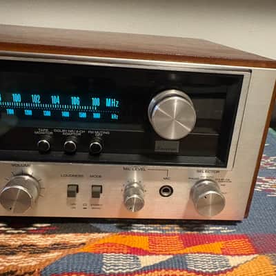 Sansui 5050 Stereo Receiver, EXcellent all-original condition, upgraded walnut case image 4