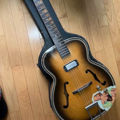 Harmony Archtop 1963 ish - Sunburst image 5