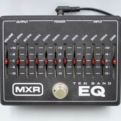 MXR M108 10 Band Equalizer Ten Band EQ With Original Box Power Supply Guitar Effect Pedal image 3