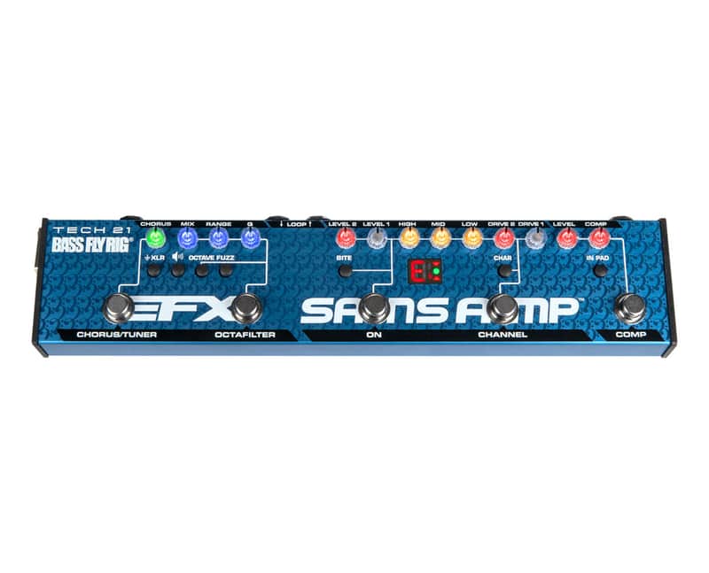 Tech 21 Bass Fly Rig V2 Multi-Fx Pedal - Open Box image 1