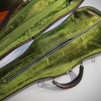 Conservatory Violin Guarnerius Copy 4/4 German Circa-1920s-1940s-Reddish Brown Varnish image 22