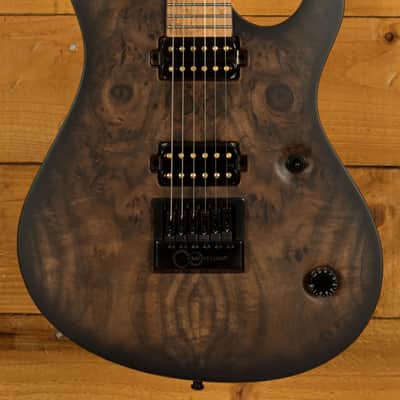 Mayones Regius 4Ever 6 - Birdseye Maple - Trans Natural Black Burst Satin image 3