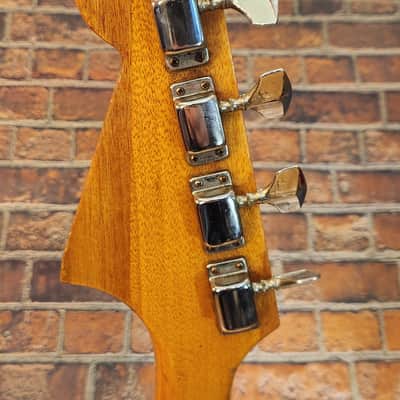Vintage 1960s Kingston Bass Guitar Sunburst - New Wiring & Fret Level image 19