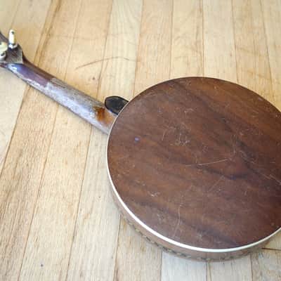 1920s Ludwig Wendell Hall Professional Banjo Ukulele, Vintage Banjolele w/ ohsc image 12