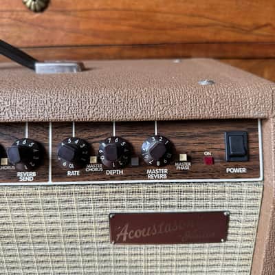 Fender Acoustasonic 40 2-Channel 40-Watt 2x6.5" Acoustic Guitar Amp 2017 - Present - Brown image 4