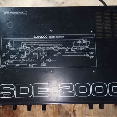Roland SDE-2000 Digital Delay 1982 - Black image 9