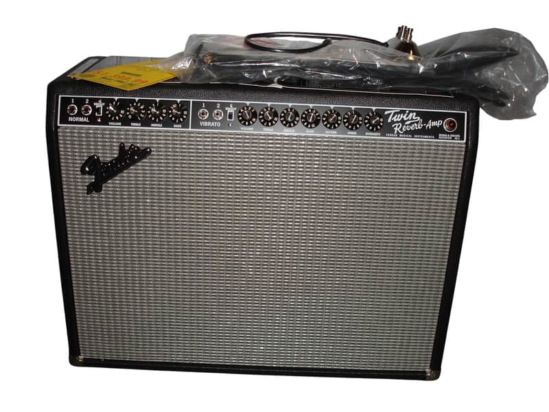 2023 Fender '65 Twin Reverb Reissue Guitar Combo Amp w/ Cover & Footswitch image 1