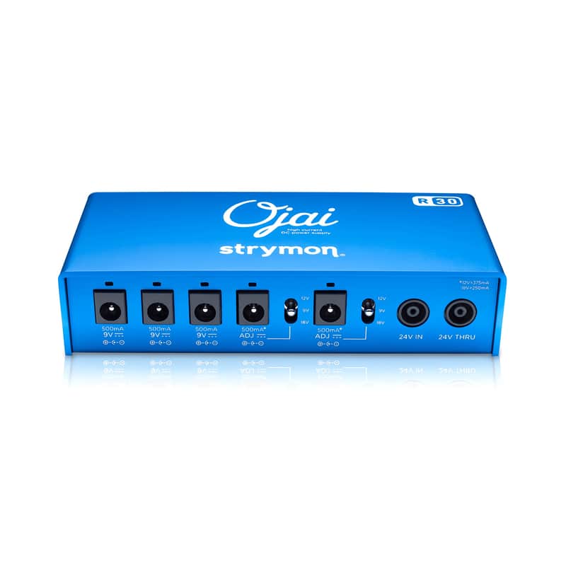 Strymon Ojai R30 5-Output Low-Profile High Current DC Power Supply 2018 - Present - Blue image 1