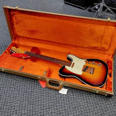 2025 Fender American Ultra Luxe Vintage '60s Telecaster Custom w/Case! Sunburst! VERY NICE!!! image 1