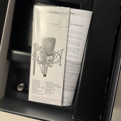 Neumann TLM 103 Studio Set with EA1 Shockmount 2003 - Present - Nickel imagen 3