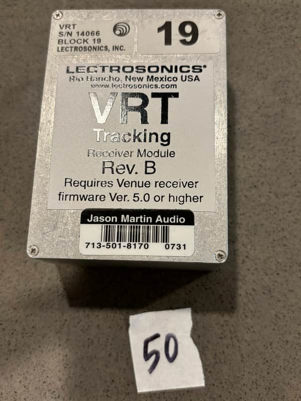 Lectrosonics VRT Tracking Receiver Module Block 19 image 1
