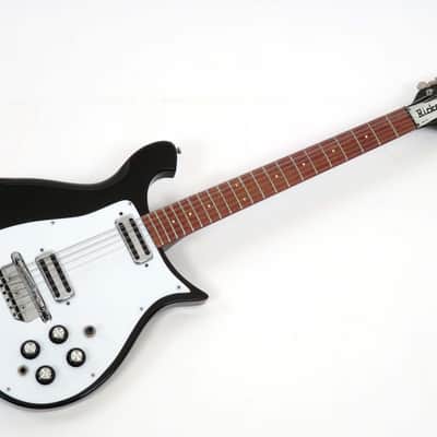 1966 Rickenbacker 450-12 - Jetglo Finish - 12 String & Toaster Pickups - Original Case image 4