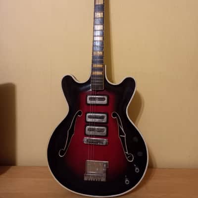 Orfeus Orpheus Hebros Super Electric Guitar Vintage 1970 image 2