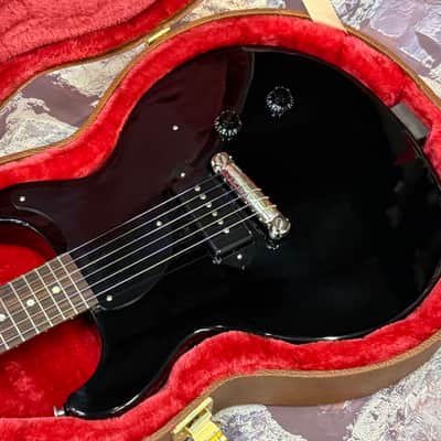 Gibson Les Paul Junior P90 Double Cut Ebony New Unplayed Auth Dlr 7lbs1oz #104 image 7