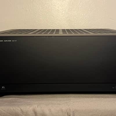 Luxman M-117, Power Amplifier, 200 watts per channel into 8Ω (stereo), excellent working condition image 1