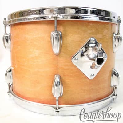*Slingerland 13x9" Tom Drum 70s Natural Maple Niles Sound King 3-Ply Set-O-Matic image 3