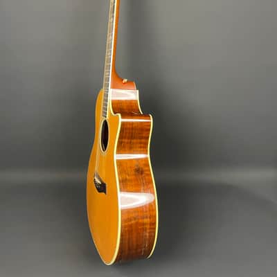 Taylor W14C 1999 Western Red Cedar / Figured Claro Walnut w/ OHSC & Fishman Pickup image 8