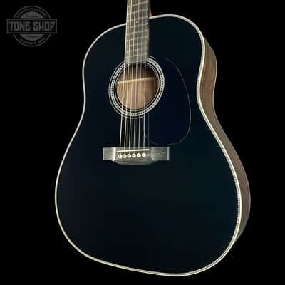 Martin Custom Shop Slope Shoulder Dread Blacktop 28 Style Adirondack / Wild Grain East Indian Rosewood w/case 2942909 image 3