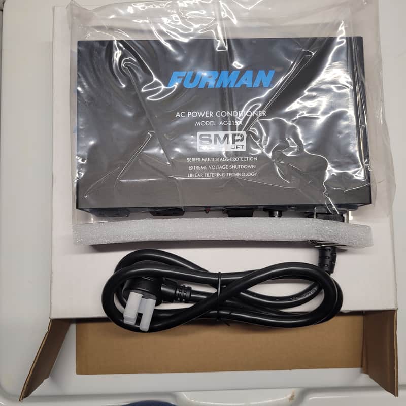 *OPEN BOX* Furman AC-215a Compact Power Conditioner - Black (Practically MINT) image 1