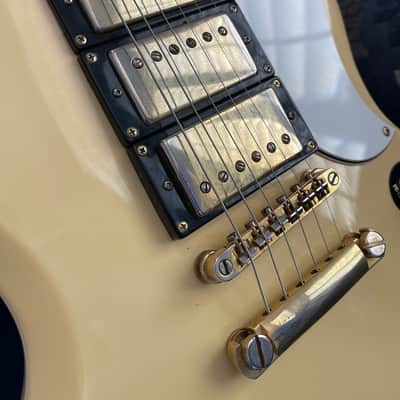 Epiphone G-400 Les Paul (SG) Custom 1999 - 2012 - Antique Ivory image 5