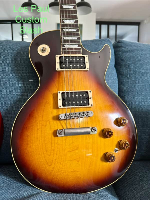 2011 Gibson Custom Shop Slash Signature Les Paul – Dark Tobacco Burst image 1