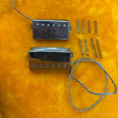 Gibson Burstbucker Type 1 Humbucker SET - 2010s - Nickel image 1