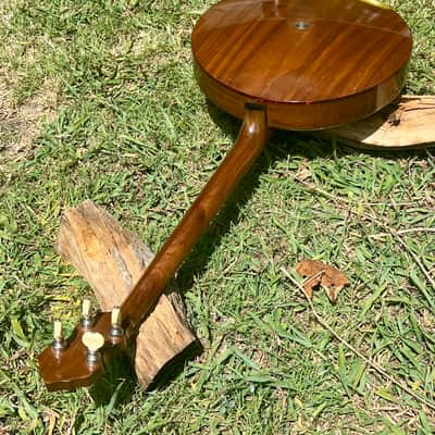 Vintage Ludwig Columbia 1930’s Tenor Banjo - Natural Walnut image 20
