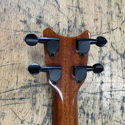 Used Romero Creations  TTMG Tiny Tenor -Spalted Mango "Georgia" Tenor Ukulele with Original Case Strung with a Low G image 10