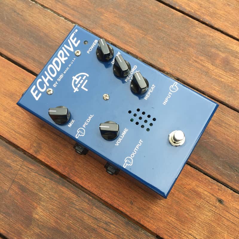 SIB Electronics Echodrive Blue Analog Delay | Reverb