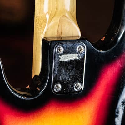 1980 Harmony Model H830S P-Bass sunburst image 13