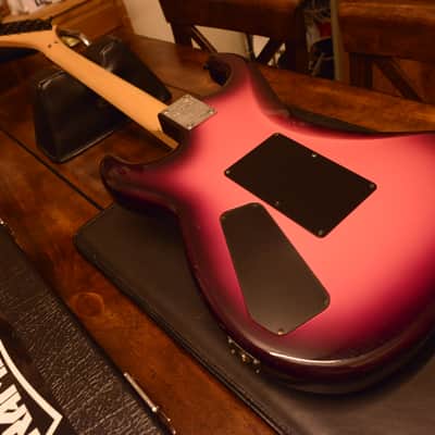 Kramer Japan Purple Burst ESP Custom Shop Original Floyd Rose George Lynch Banana Hockey Headstock image 13