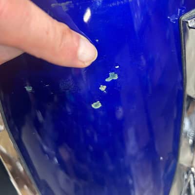 Tama Artstar II 12" head X 11" deep Rack tom (314-11224) 80's - Blue Jewel image 14