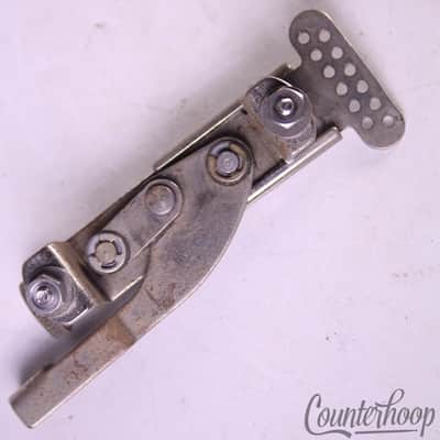 *Ludwig WFL P83 Snare Drum Strainer Throw-Off Nickel Jazz Fest Vintage 50s USA* image 4