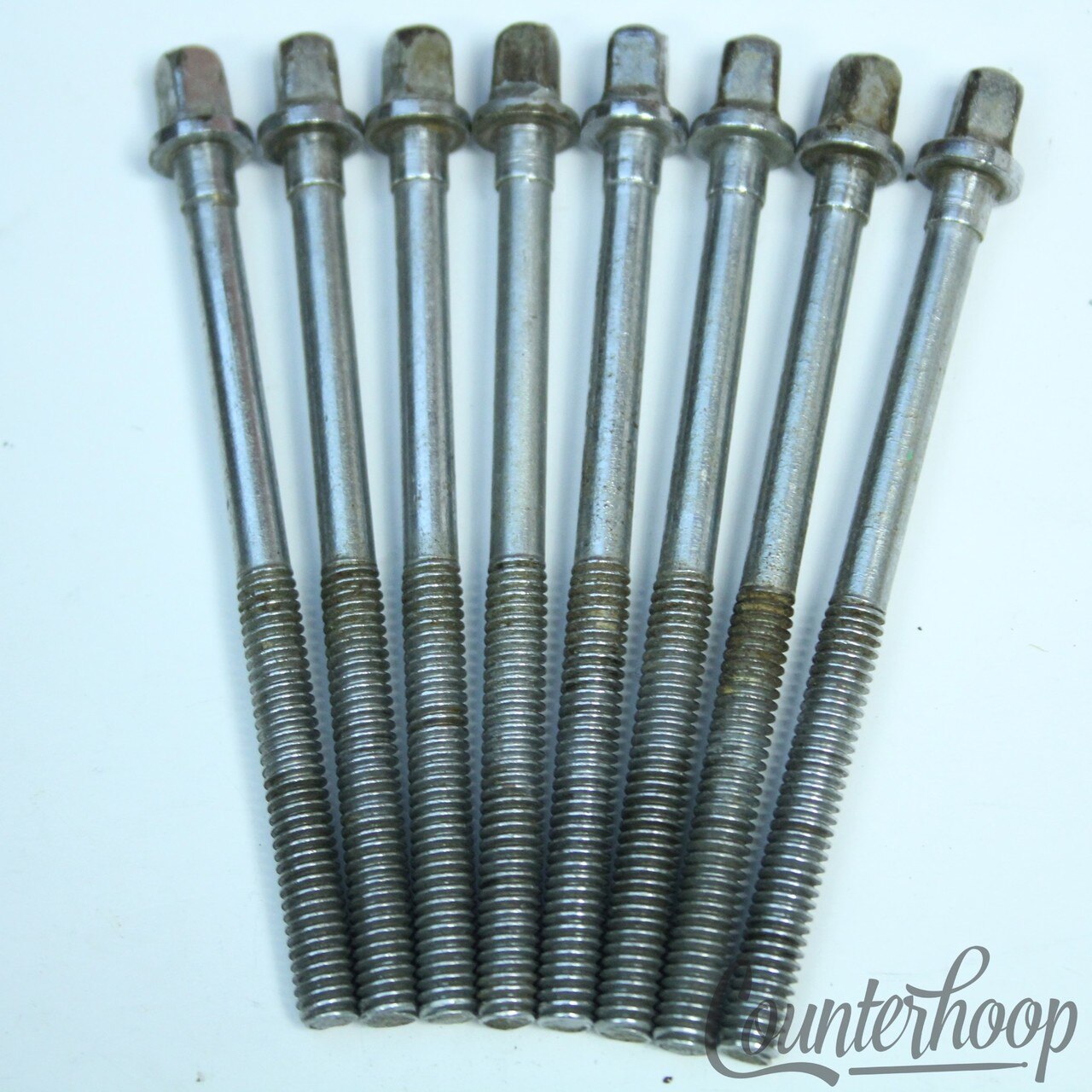 Gretsch 8x 3 1/8"Tension T-Rod Floor/Tom/Snare Drum Broadkaster Nickel 40s USA* — main photograph