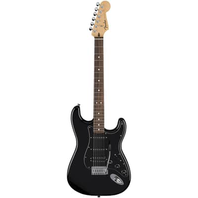Fender Standard Stratocaster HSS LRL Black image 1