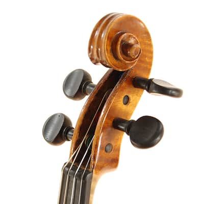 Vintage Early 1900s Stradivarius Copy Violin Made in Germany w Cases and Bows image 5