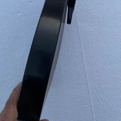 Washburn 8 String Mandolin Project in Black, Solid Spruce Top, Solid Mahogany Body image 12