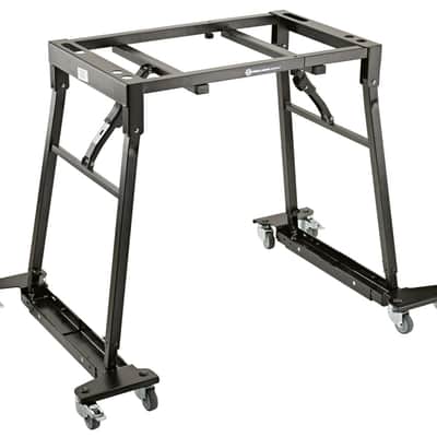 K&M 18806 -55 Rollschlitten für Keyboardständer schwarz image 2