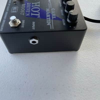 Carl Martin Hot Drive ‘N Boost MKII Overdrive Distortion Guitar Effect Pedal image 4