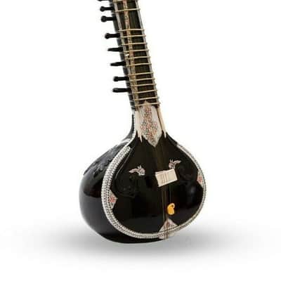 Handmade Sitar 7 Main String  High Quality Sound 9 Sympathetic String Instrument Acoustic image 1
