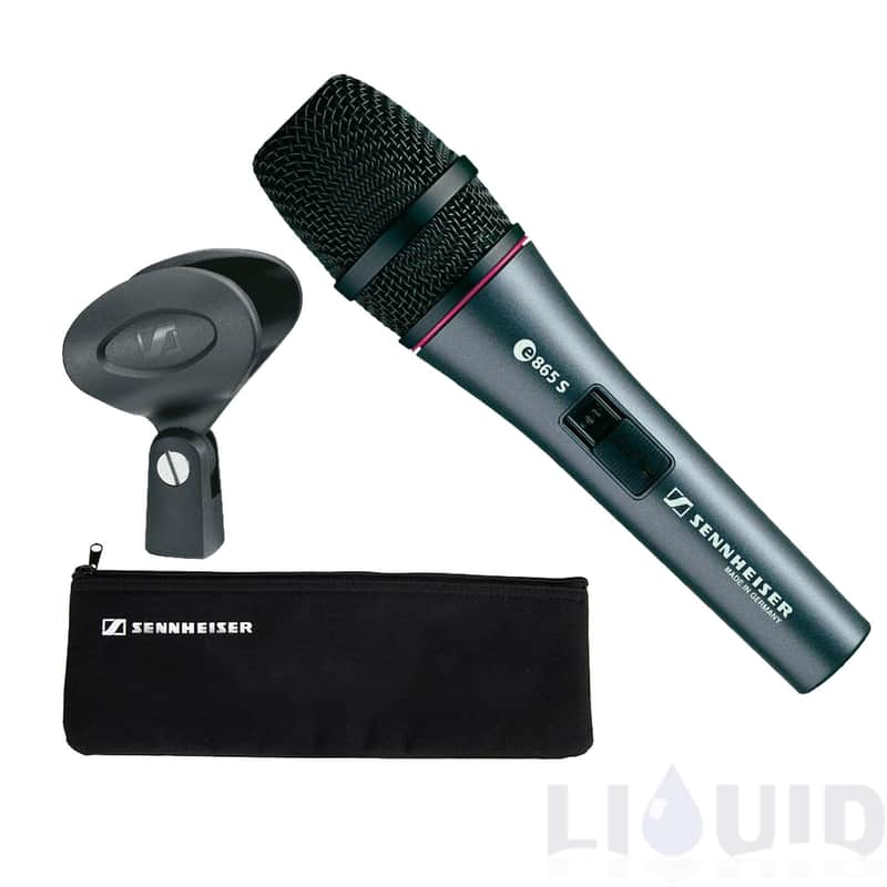 Sennheiser E865-S Lead Vocal Condenser Microphone with Switch Frequency Response 40 - 20000 Hz image 1